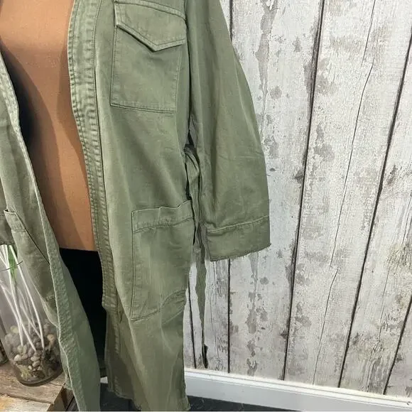 Free People x Sandrine Rose - NWT Army Long Jacket - Picture 5 of 16